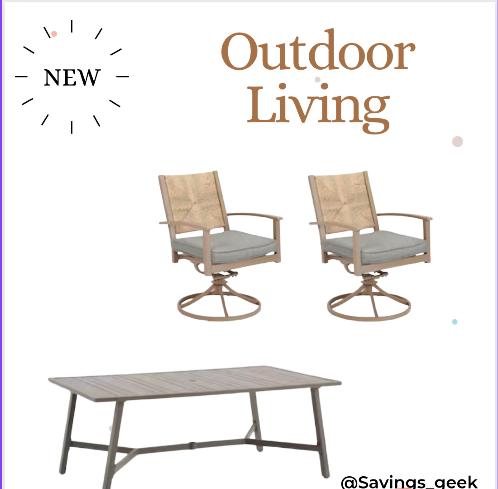 Summer is almost here. Make the most of your outdoor living space with these patio sets 

Ad #lowes #pationset #patio #outdoorliving #outdoordining #pationfurnature

#LTKHome #LTKSeasonal #LTKSaleAlert