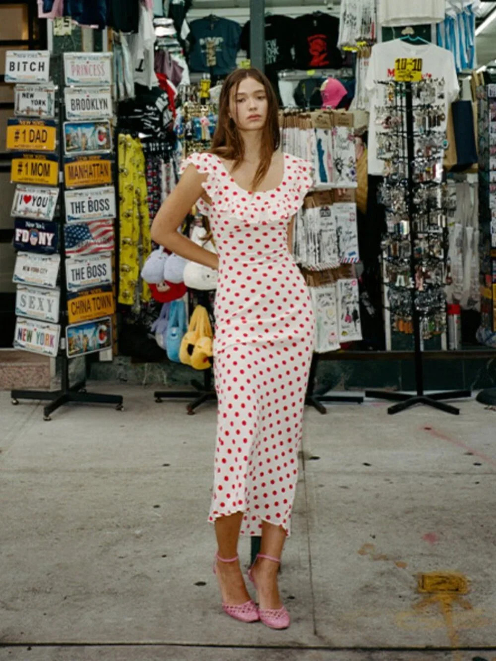 Realisation Par The Claudia Dress in Super Dot | Poshmark