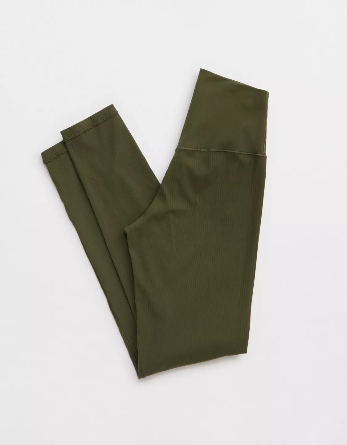 OFFLINE By Aerie Real Me XTRA High Waisted Ribbed Legging | Aerie