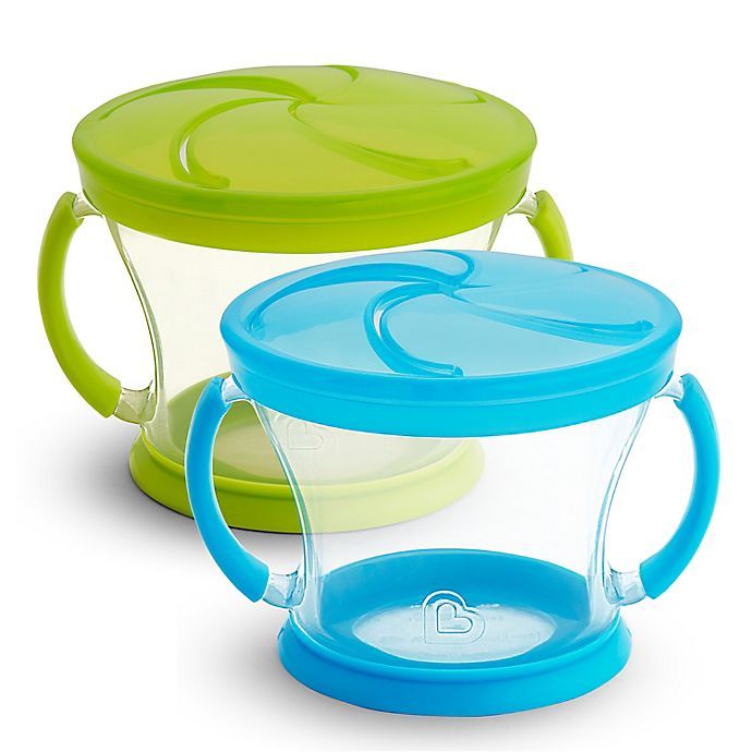 Munchkin® Snack Catcher® 9 oz. Snack Containers (Set of 2) | buybuy BABY | buybuy BABY