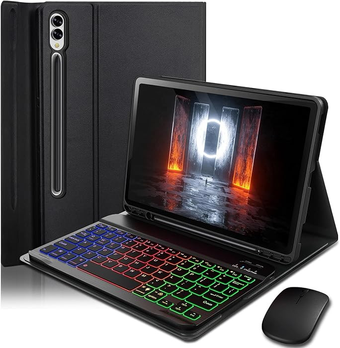 Case Keyboard for Samsung Galaxy Tab S10+ Plus / S9 FE+ Plus / S9+ Plus / S8+ Plus / S7 FE / S7+ ... | Amazon (US)
