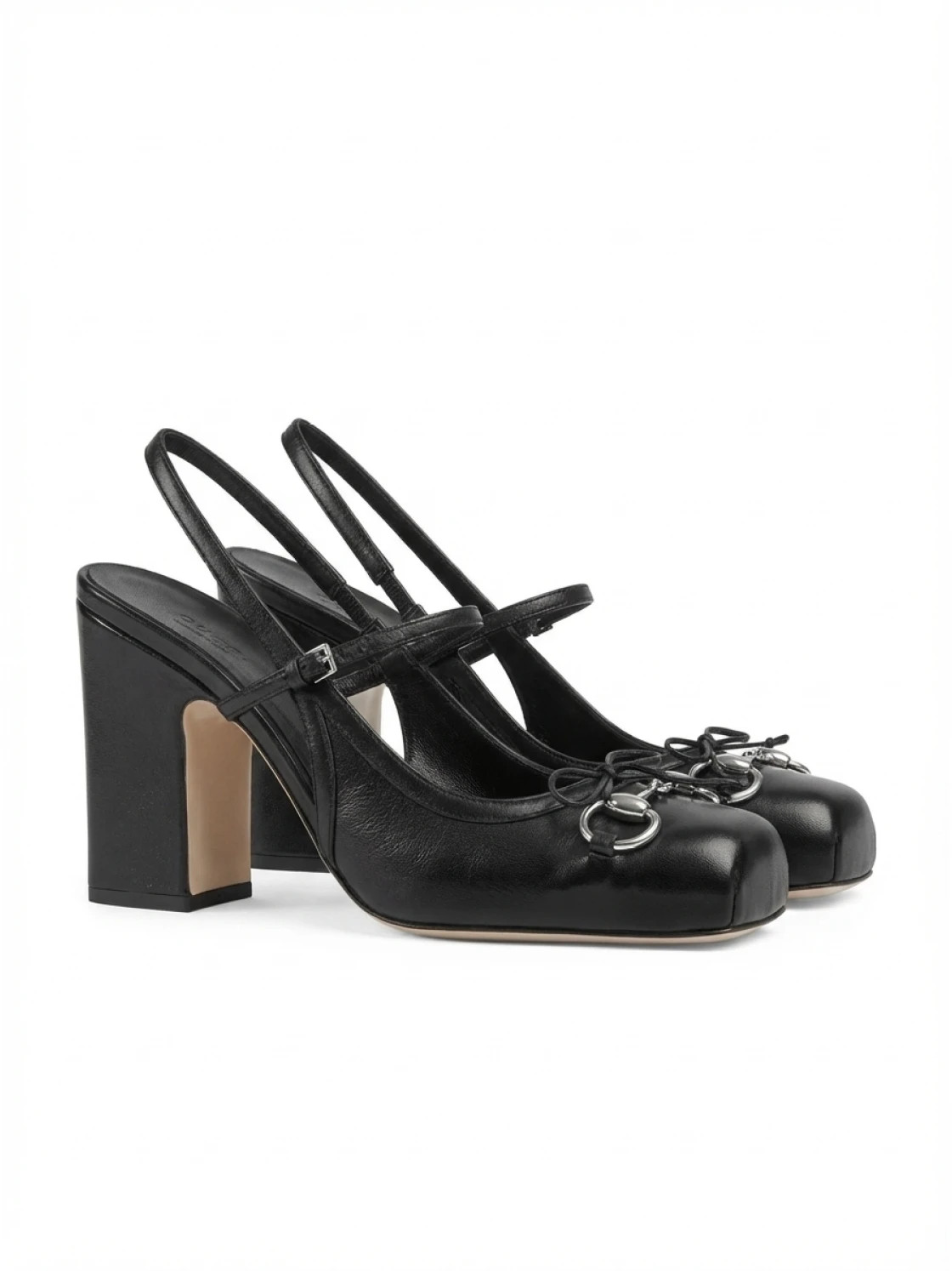 Gucci Horsebit Slingback Pumps | Senser US