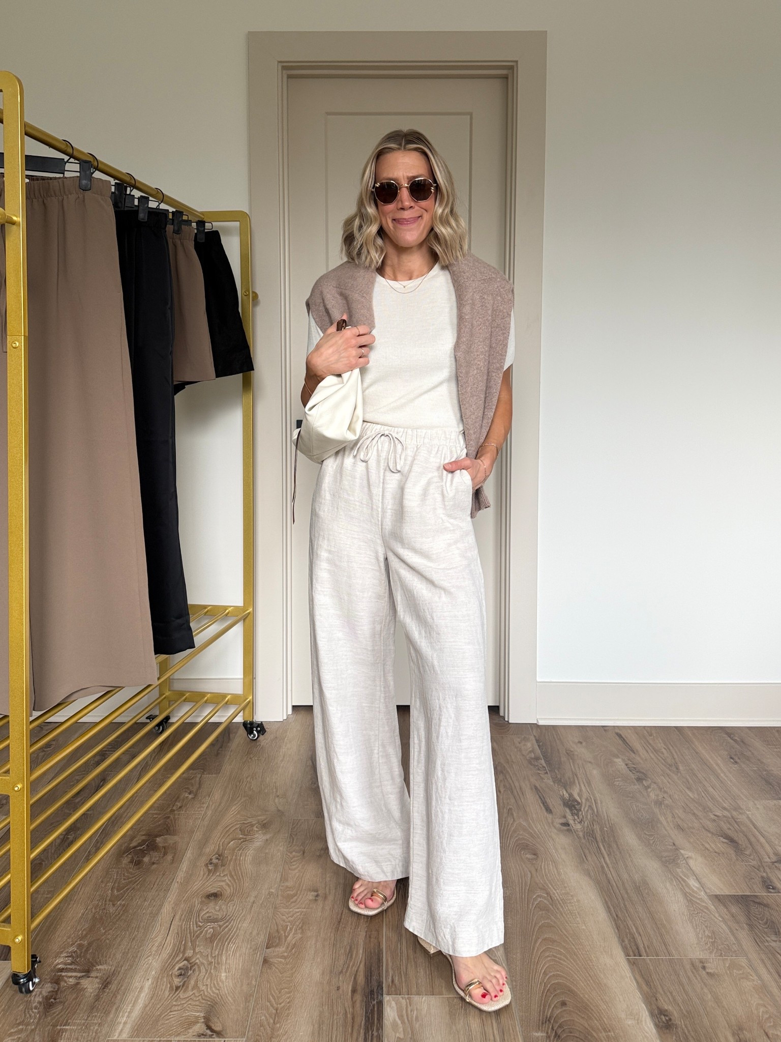 Wearing small top, small sweater, small linen pants

@Aritzia #aritziapartner #ad #paidlink

#LTKOver40 #LTKootd #LTKgrwm