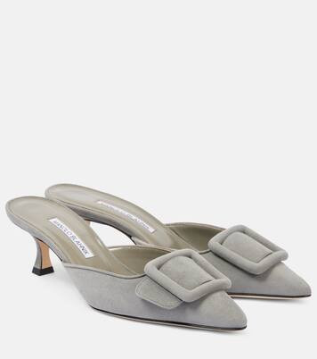 Mules Maysale 50 aus Veloursleder | Mytheresa (DACH)