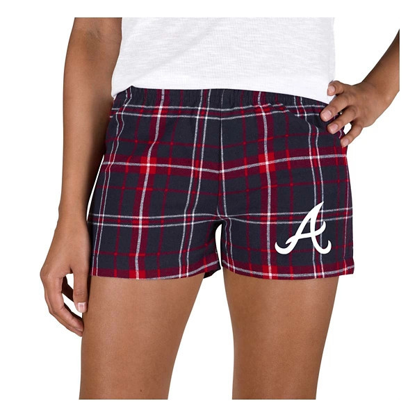 Women's Atlanta Braves Concepts Sport Ultimate Short Small Navy/Red | Scheels