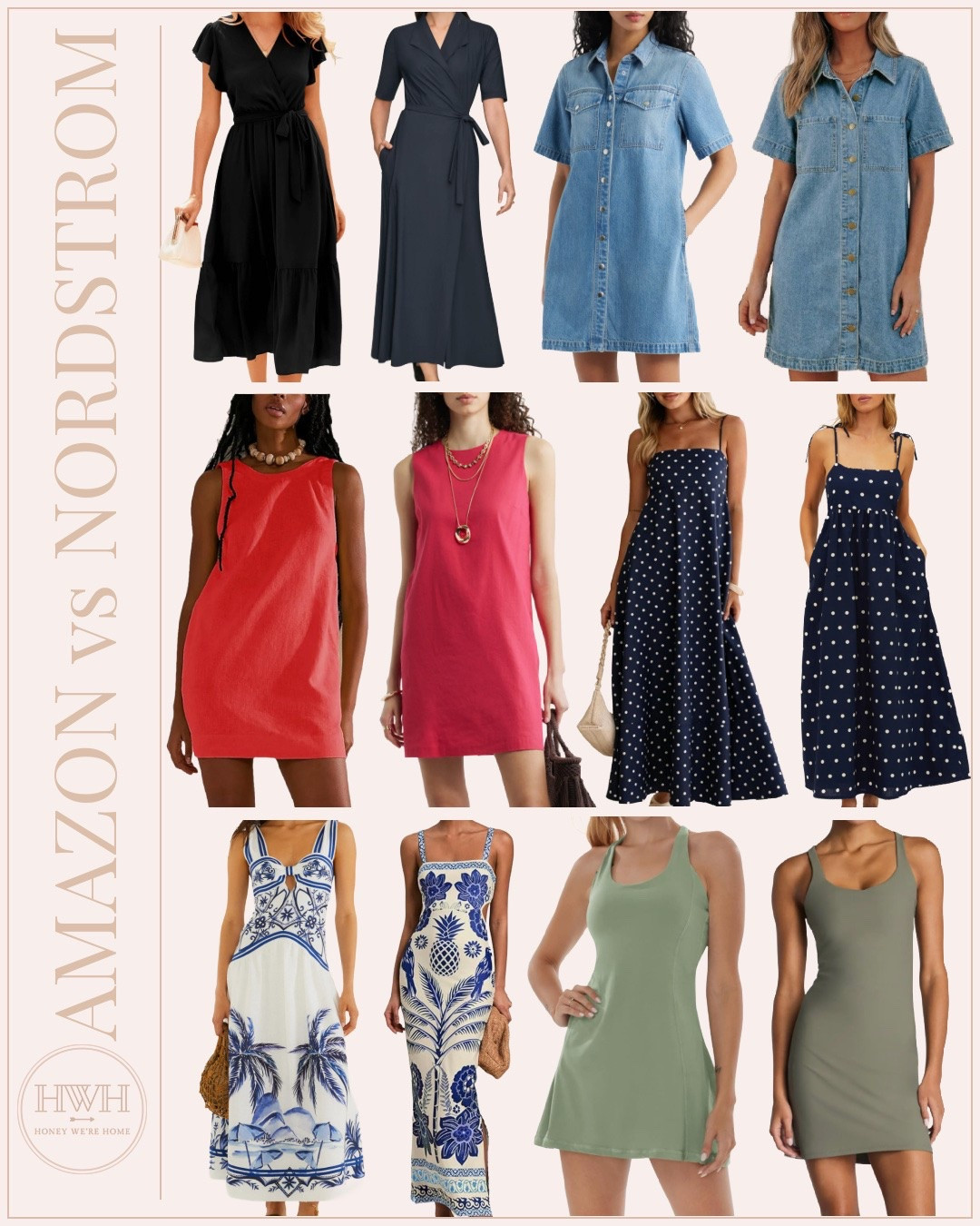 Amazon vs Nordstrom Dresses! Which is your favorite? 😍

#LTKmomlife #LTKSaleAlert #LTKOver40