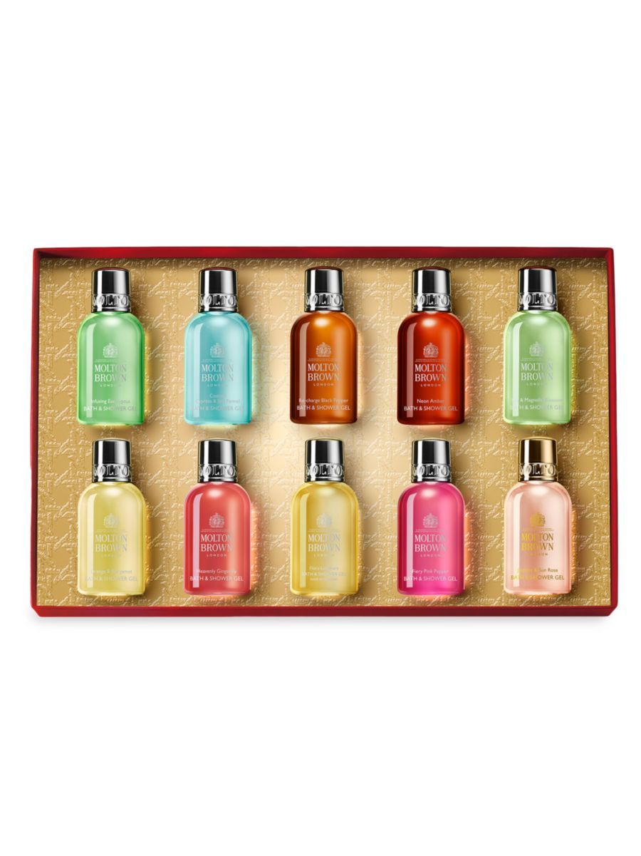 Molton Brown Stocking Filler 10-Piece Bath &amp; Shower Gel Set | Saks Fifth Avenue