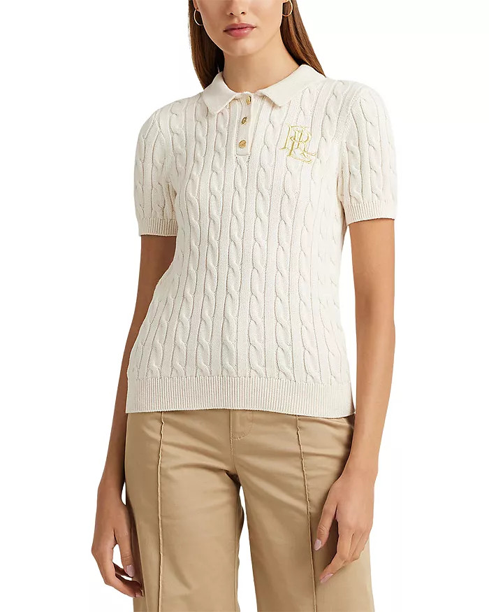 Cotton Cable Knit Sweater | Bloomingdale's (US)