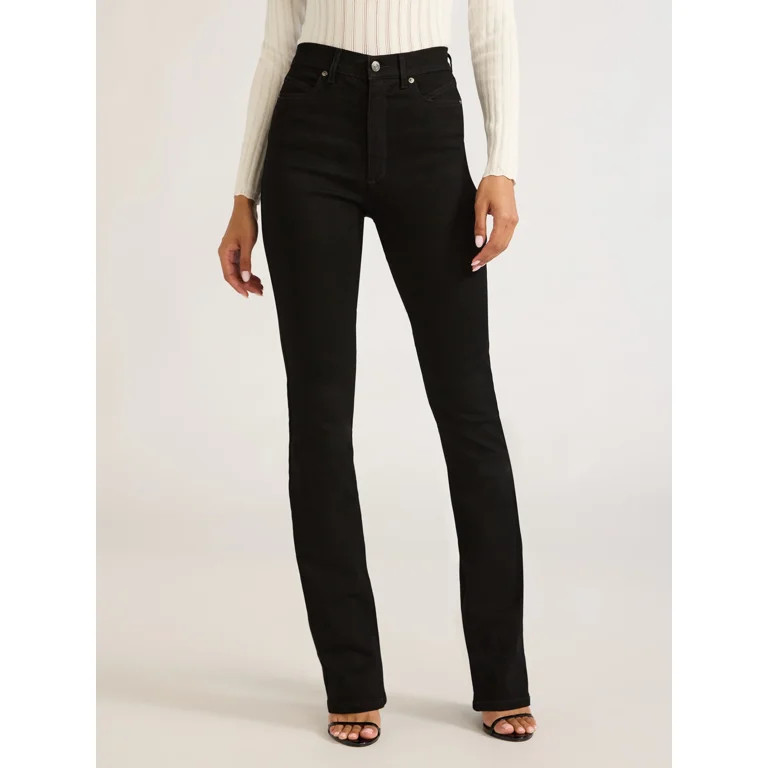 Sofia Jeans Women's Marisol Curvy Bootcut Super High Rise Jeans, 32.5" Inseam, Sizes 0-20 - Walma... | Walmart (US)