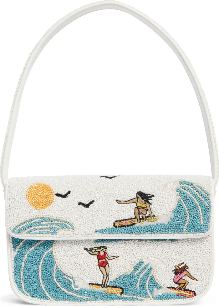 STAUD Tommy Beaded Shoulder Bag | Nordstrom | Nordstrom