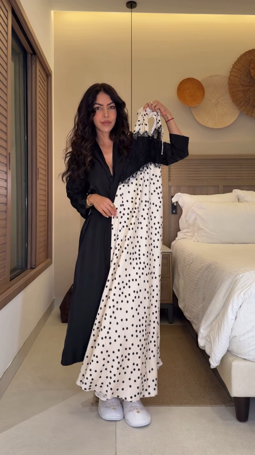 I’ve been waiting to wear this dress since the day it arrived ♥️

Wearing size small for reference 


Summer dress, polkadot satin dress, maxi dress, wedding guest dress, resort wear

#LTKgrwm #LTKootd