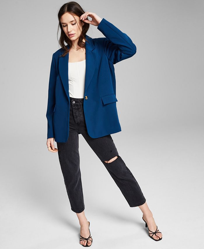 And Now This Women's Oversized Blazer & Reviews - Jackets & Blazers - Women - Macy's | Macys (US)