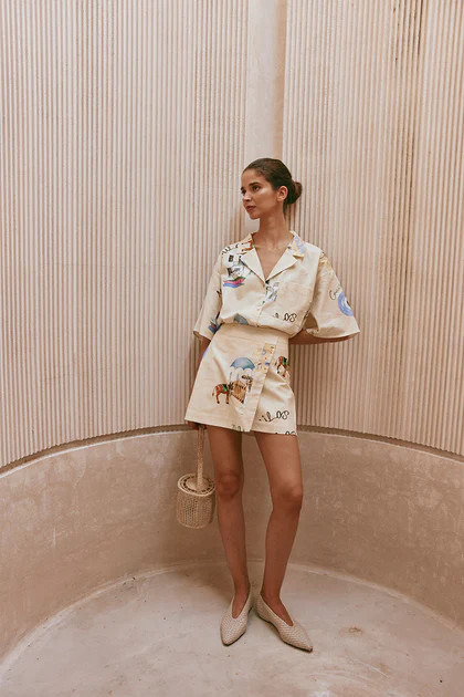 Kea Skirt - Isles Of Greece | Sabo Skirt AU