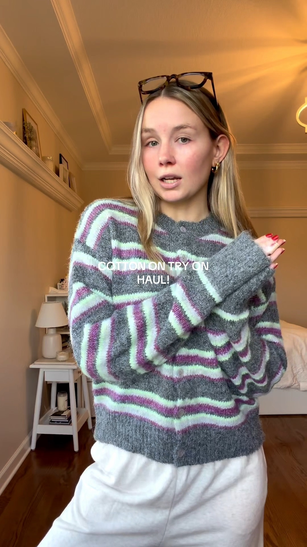 Cotton on haul!! Wearing a small in all sweaters and tops, small in sweats, and 25 in jeans!! 

#LTKHoliday #LTKGiftGuide #LTKFindsUnder50