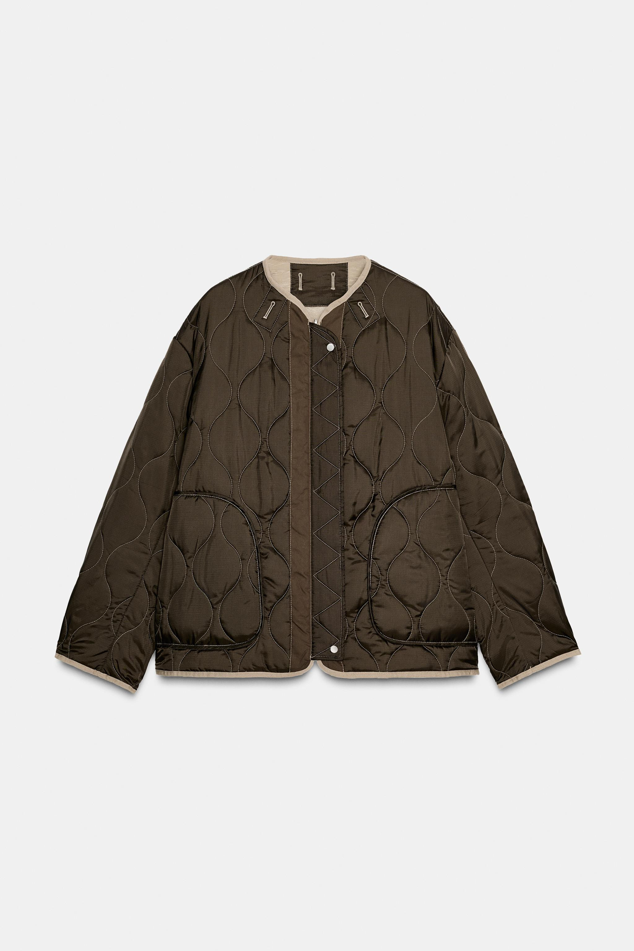 ZW COLLECTION REVERSIBLE QUILTED JACKET | Zara US