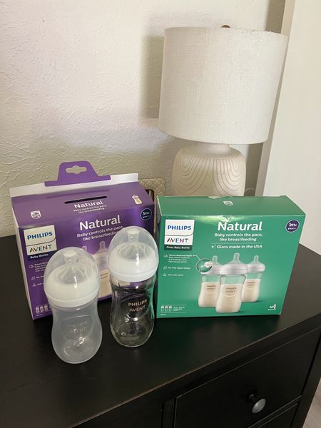 Baby bottles on my registry! Philips Avent glass natural response bottle with natural nipple and the plastic version as well! Dishwasher safe + BPA free! 
@target @targetstyle @philipsavent #Target #TargetPartner #PhilipsAvent #ParentYourWay #AventPartner 

#LTKbump #LTKfamily #LTKbaby