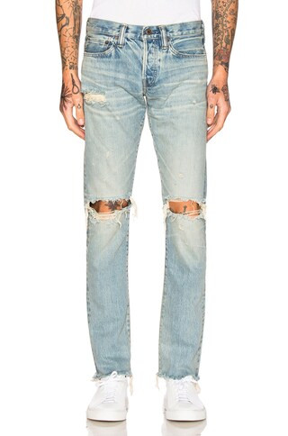 Simon Miller Aki Jeans in Light Indigo | FORWARD by elyse walker