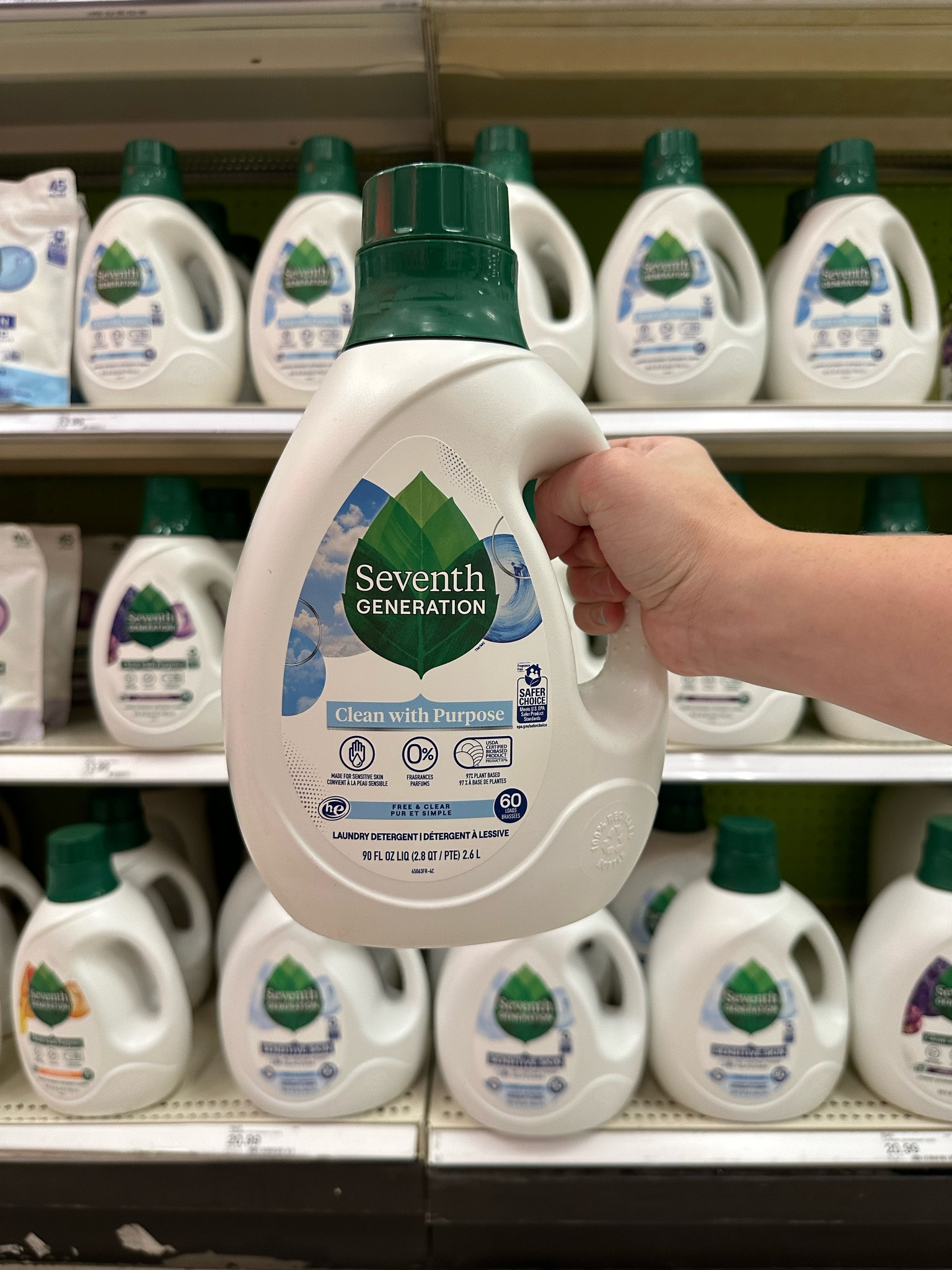 #ad @seventhgeneration Free & Clear Laundry detergent is the perfect product for me as a mom because it's tough on stains while being safe to use around pets and kids thanks to its Safer Choice Certified Formula. 

Get this product along with some of my other Seventh Generation favs at your local @Target

#Target #TargetPartner #SeventhGenerationPartner #liketkit @shop.Itk

#LTKBacktoSchool #LTKFamily #LTKHome