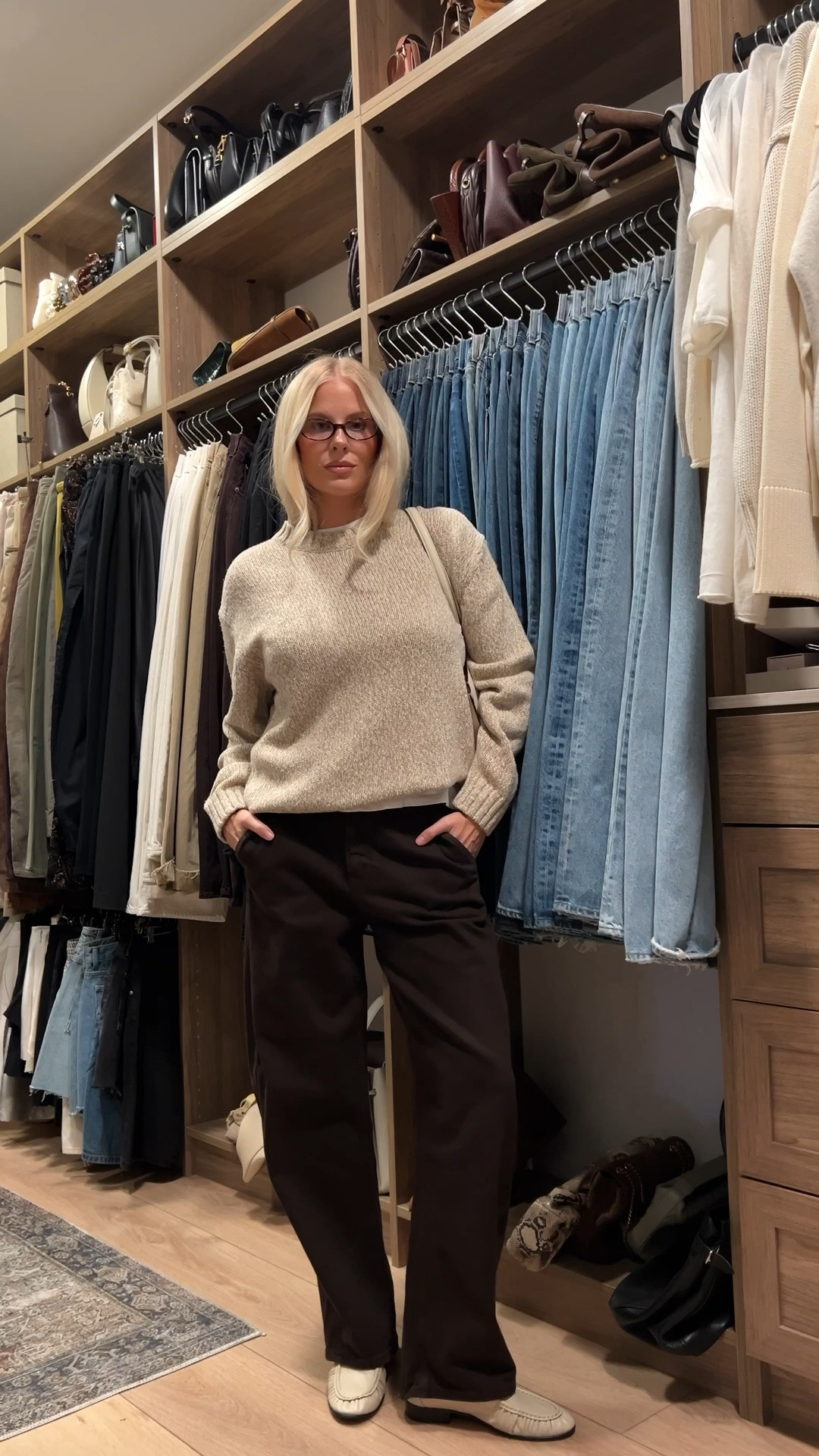 SIZE: med in tee & sweater, 28 reg in jeans, shoes run tts, exact glasses are “baby” by Bonnie Clyde (linked similar)! #kathleenpost

Fall outfit inspo, fall transition look, fall haul

#LTKootd #LTKSeasonal