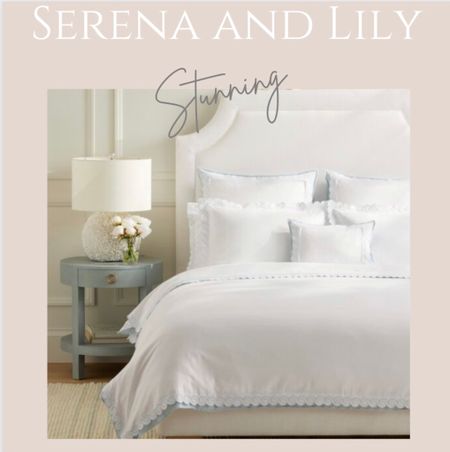 Serena and Lily. These bedroom pieces will have you not wanting to leave this room. #serenaandlily #bedroom #masterbedroom #interior #decor 

#LTKU #LTKSale #LTKhome