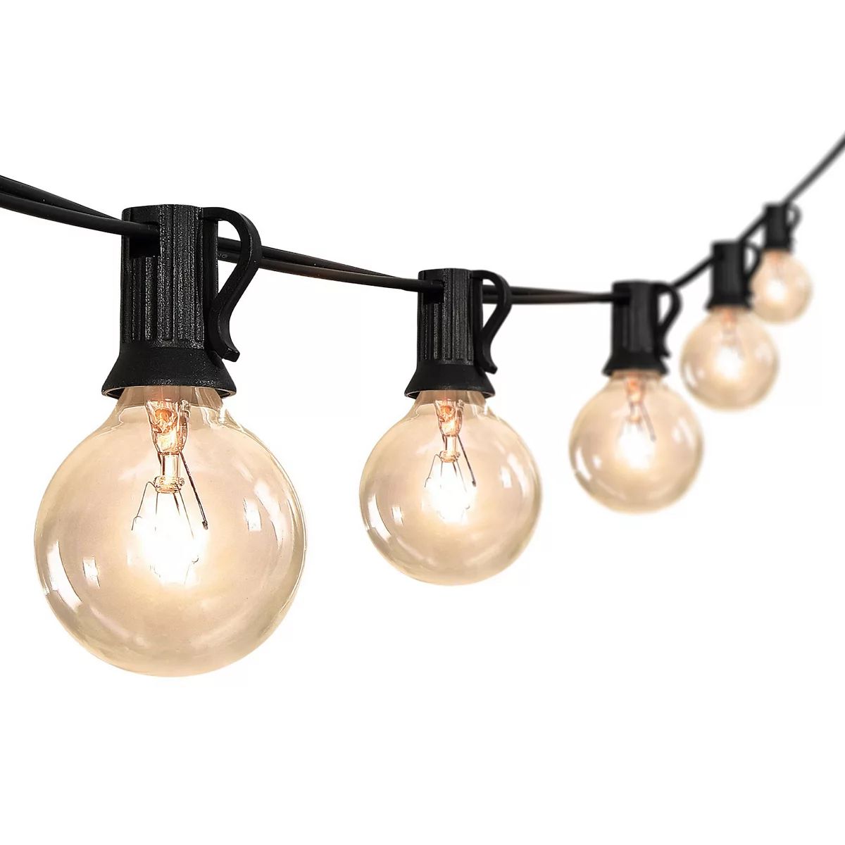 Indoor/outdoor Contemporary Rustic Incandescent G Bistro Globe Bulb String Lights | Kohl's