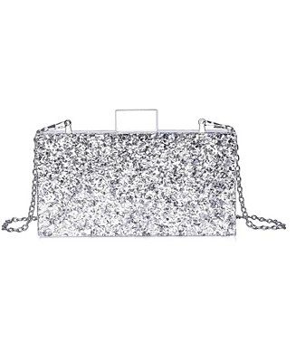 Milanblocks Confetti Acrylic Clutch Handbag & Reviews - Handbags & Accessories - Macy's | Macys (US)