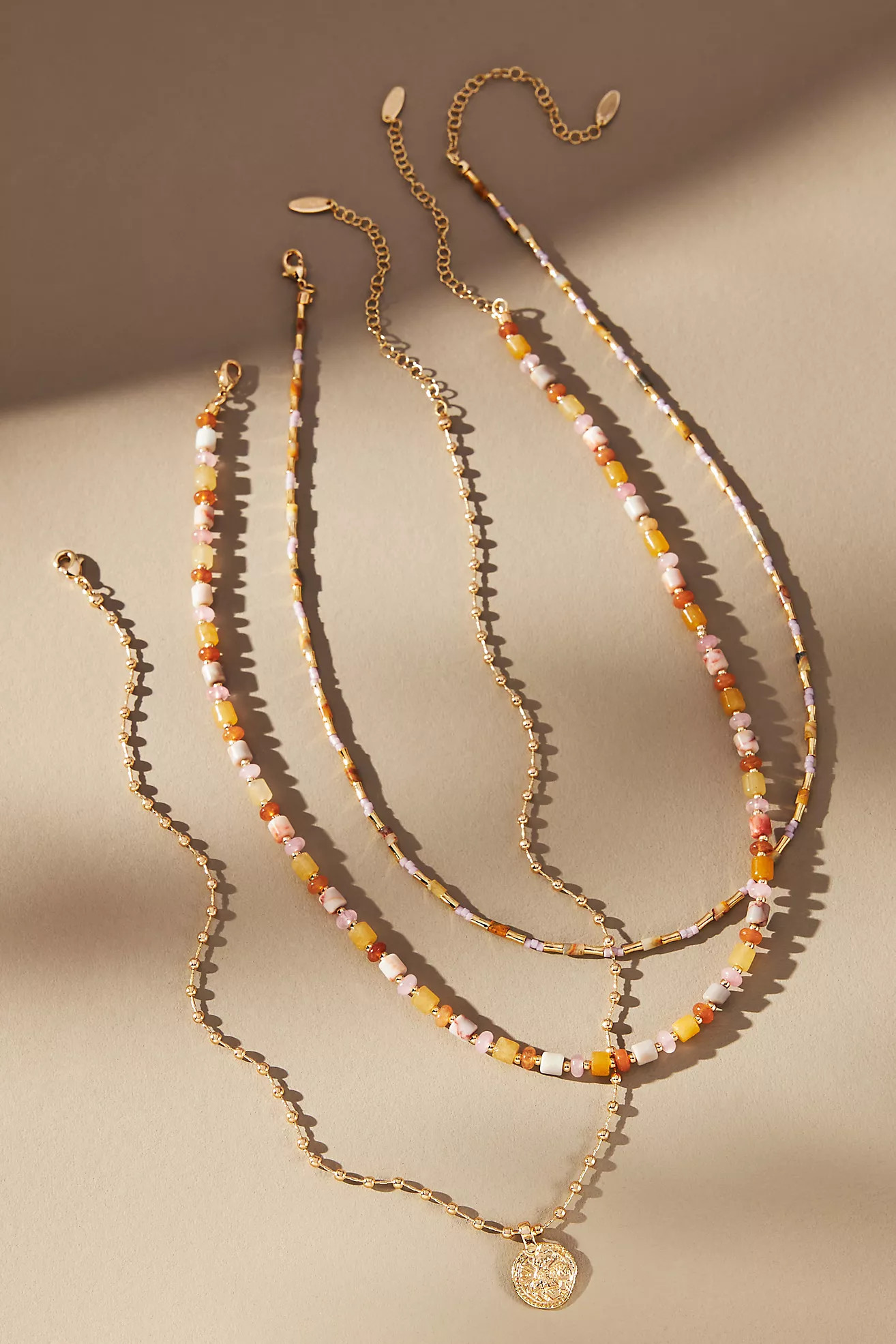 Shades of Sea Layered Necklaces | Anthropologie (US)