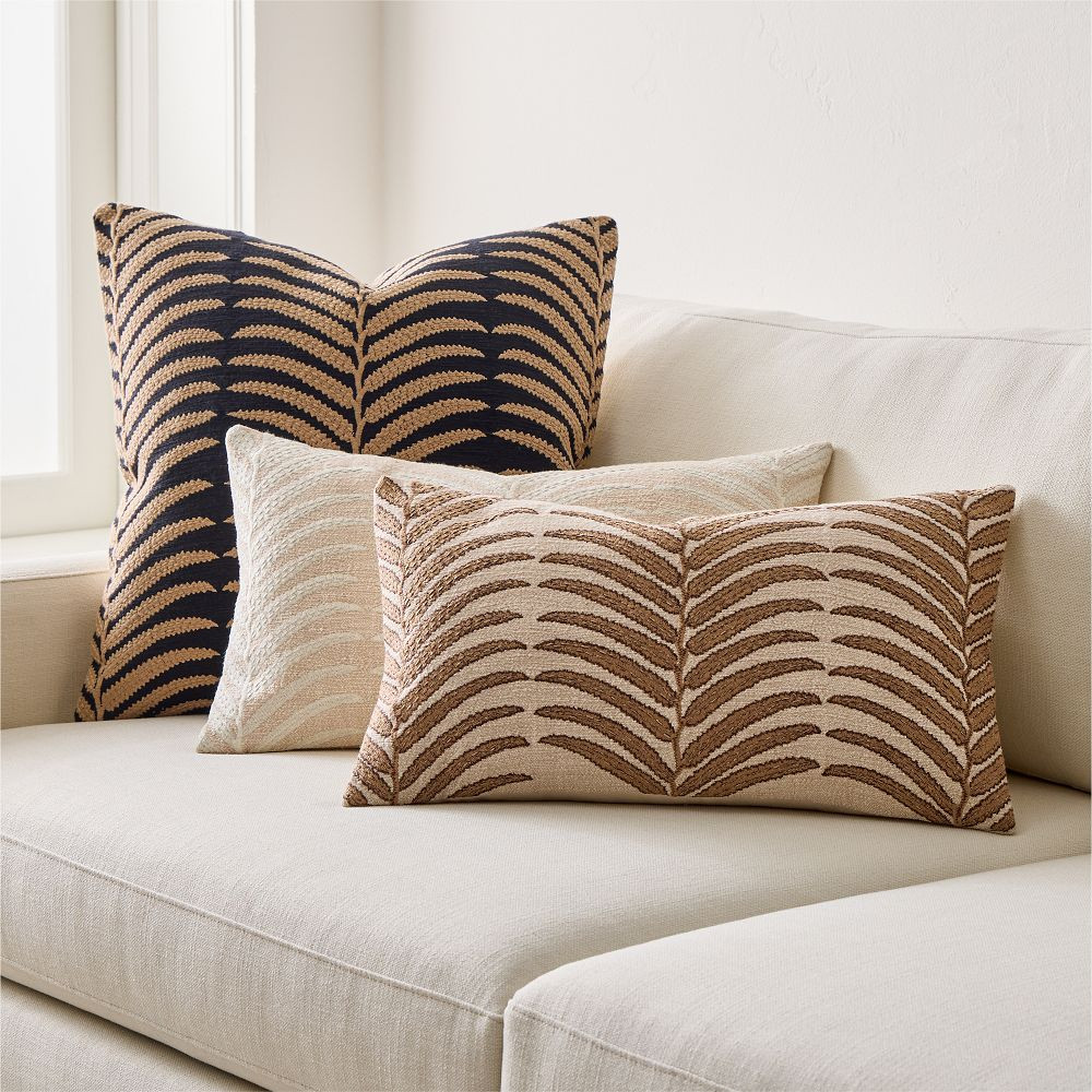 Woven Palm Pillow Cover | West Elm (US)