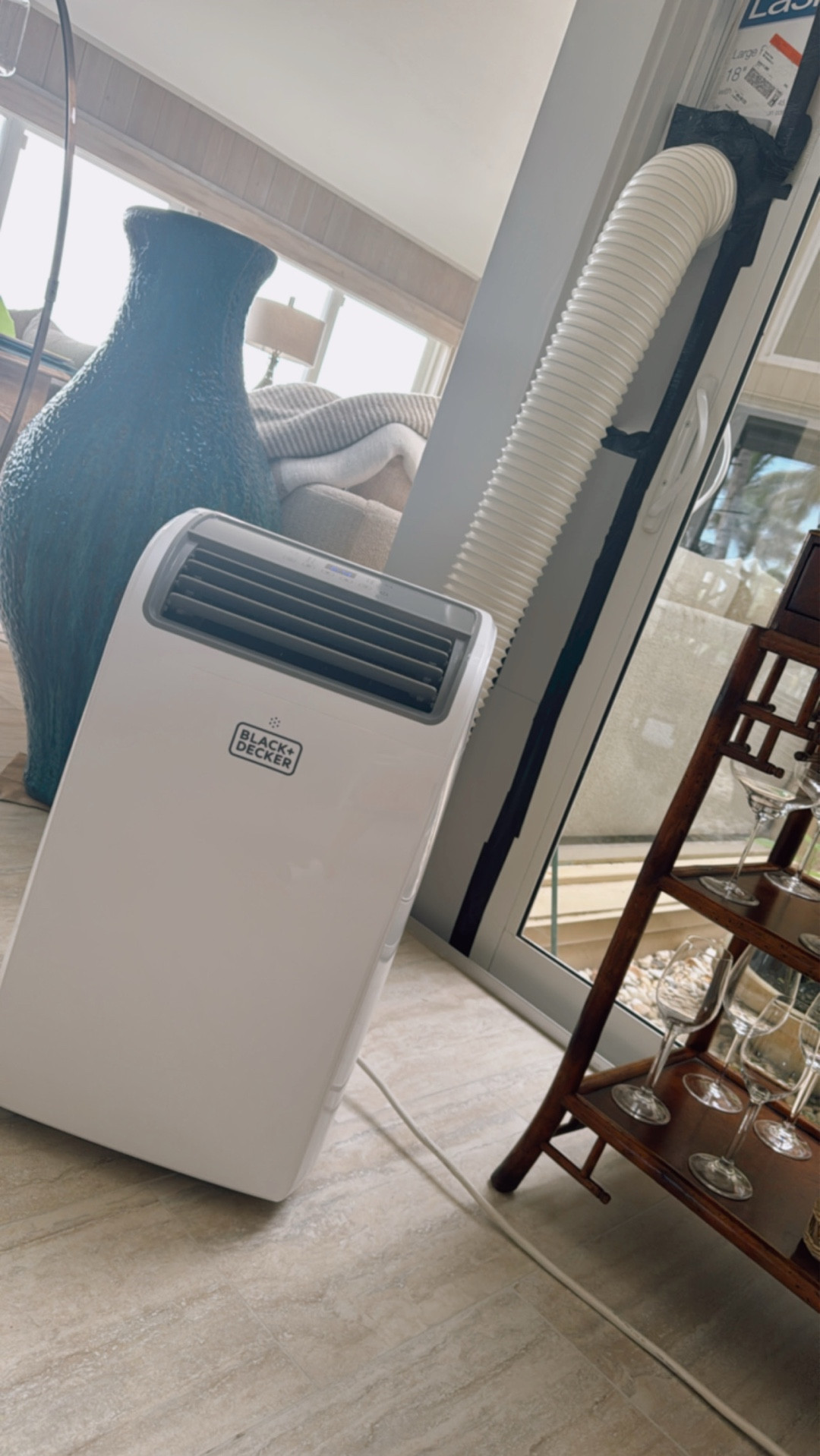 Black & Decker Smart portable AC 14,000 BTU for rooms up to 700 sq feet
Hisense Samara portable AC 12,000 BTU

