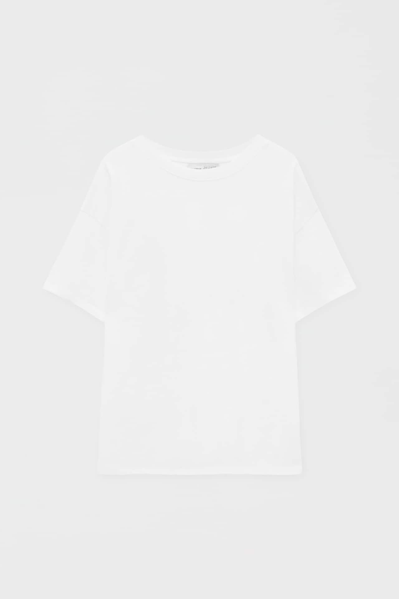 Oversize short sleeve T-shirt | PULL and BEAR UK