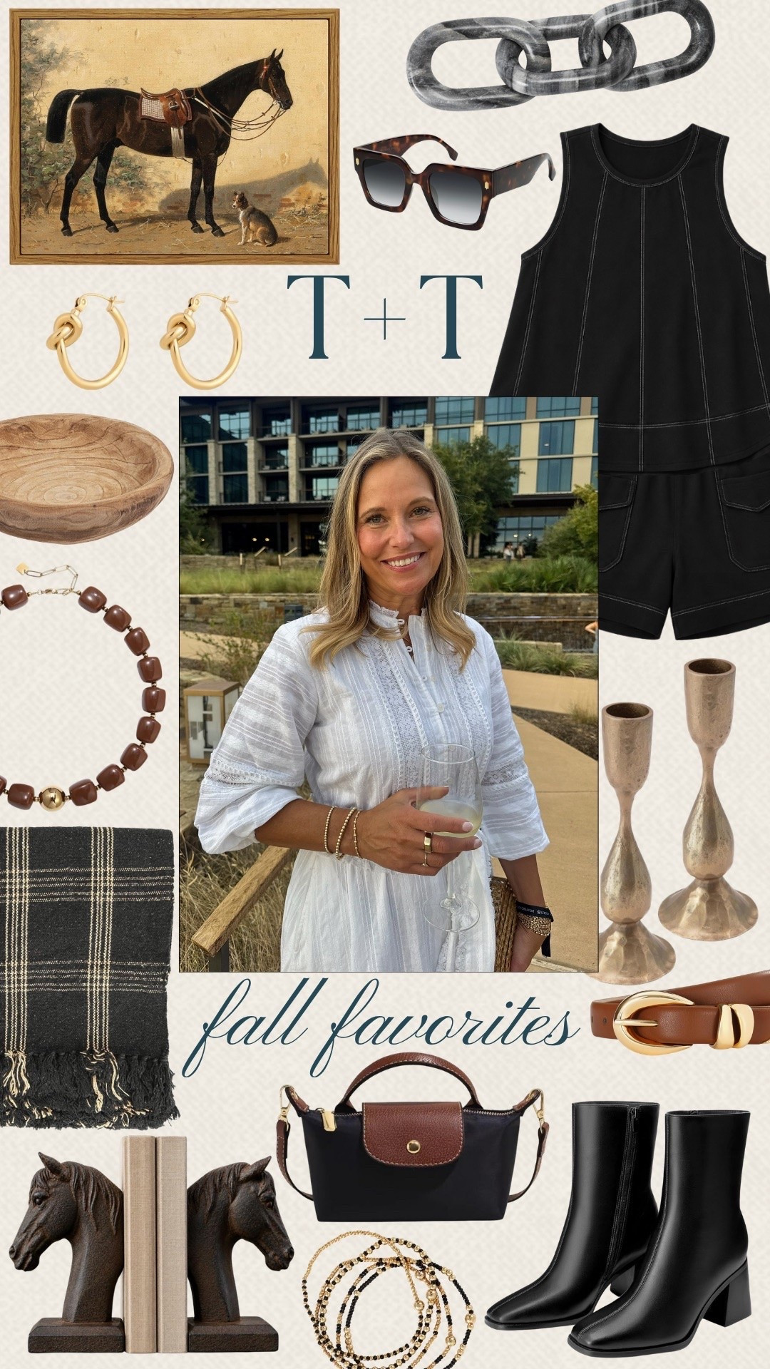 Amazon fall favorites are all about the little details in this collage, from black ankle boots and a structured crossbody bag to gold jewelry and classic tortoise sunglasses. We’re loving the mix of black, brown, and warm neutral tones for easy fall outfits and home decor. These Amazon finds are perfect for adding a cozy fall touch to your wardrobe and space.

#LTKSeasonal #LTKOver40 #LTKMidsize