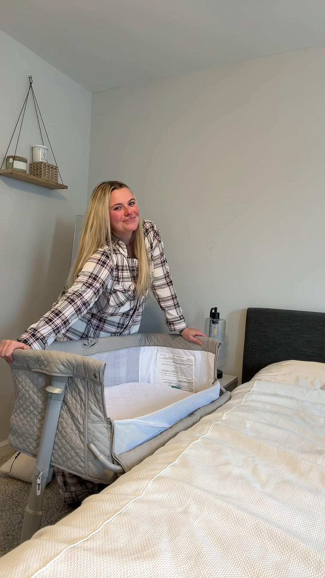 SO worth every penny not having to hunt for my newborn in another room five times a night! 

#momlife #newborn #bassinet #momhack #babysleep 

#LTKBump #LTKBaby #LTKmomlife