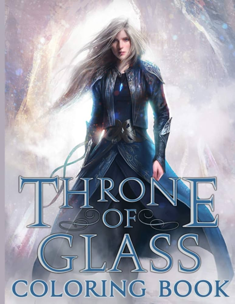Throne Of Glass Coloring Book: Coloring Books For Adults, Boys, Girls A Fun Gift | Amazon (US)