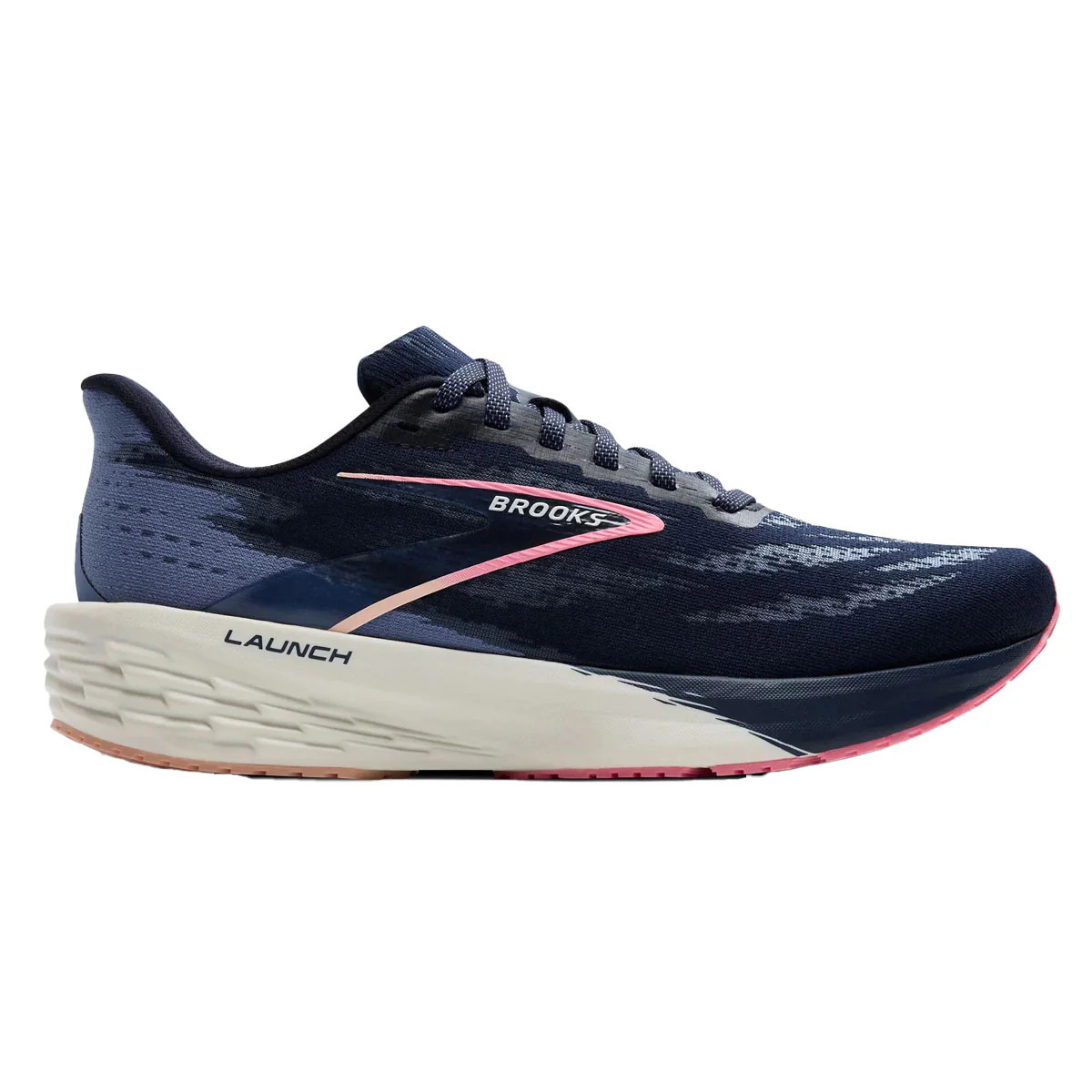Brooks Women's Launch 11 - 1204391B.483 - Peacoat/Blue/Peach / 10 | Zulily
