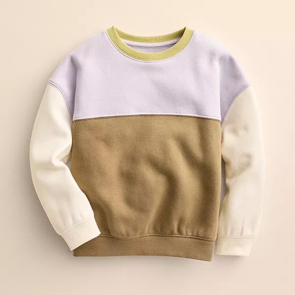 Kids 4-12 Little Co. by Lauren Conrad Colorblock Pullover Sweatshirt | Kohl's