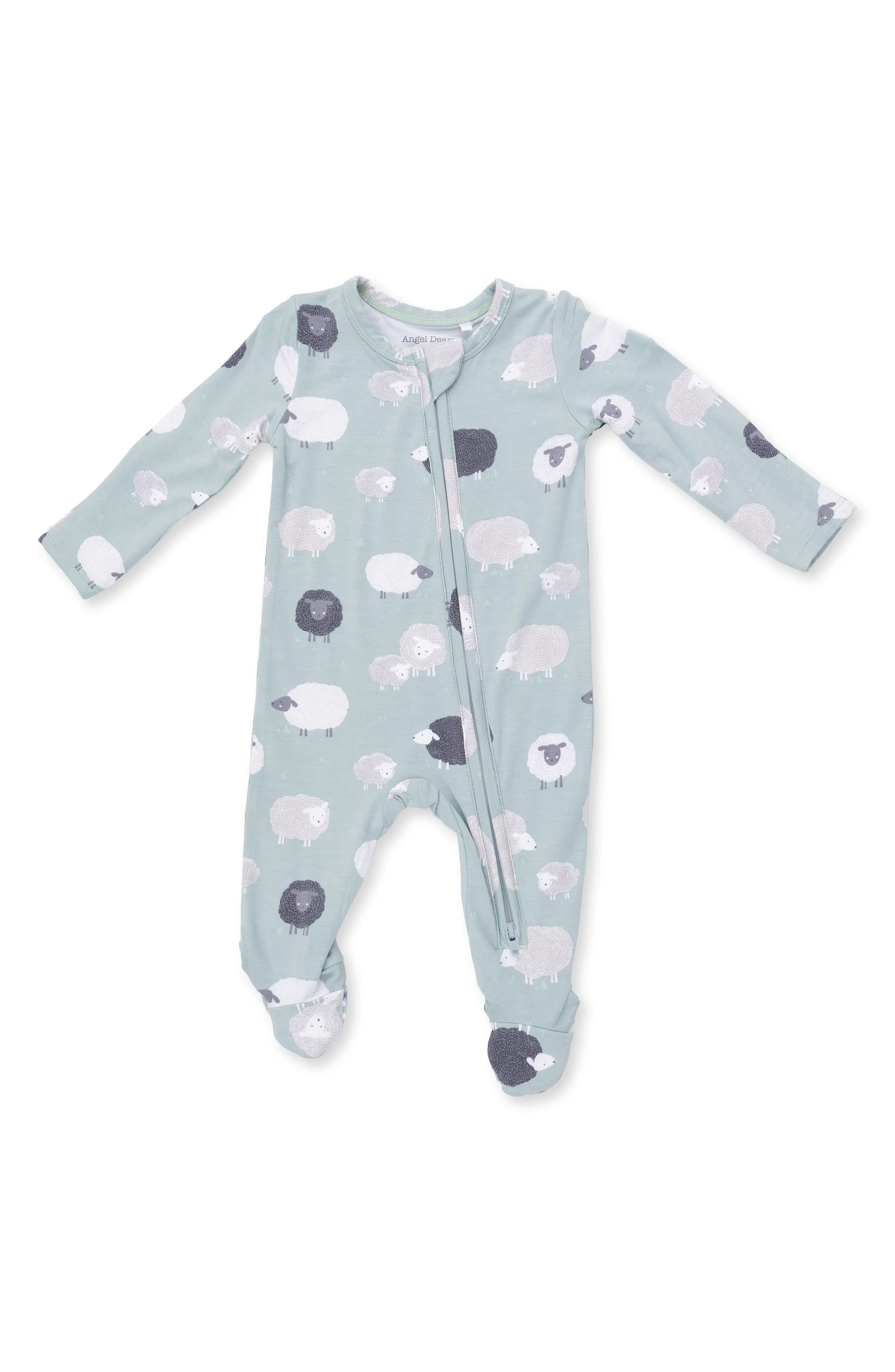 Angel Dear Kids' Black Sheep One-Piece Pajamas | Nordstrom | Nordstrom