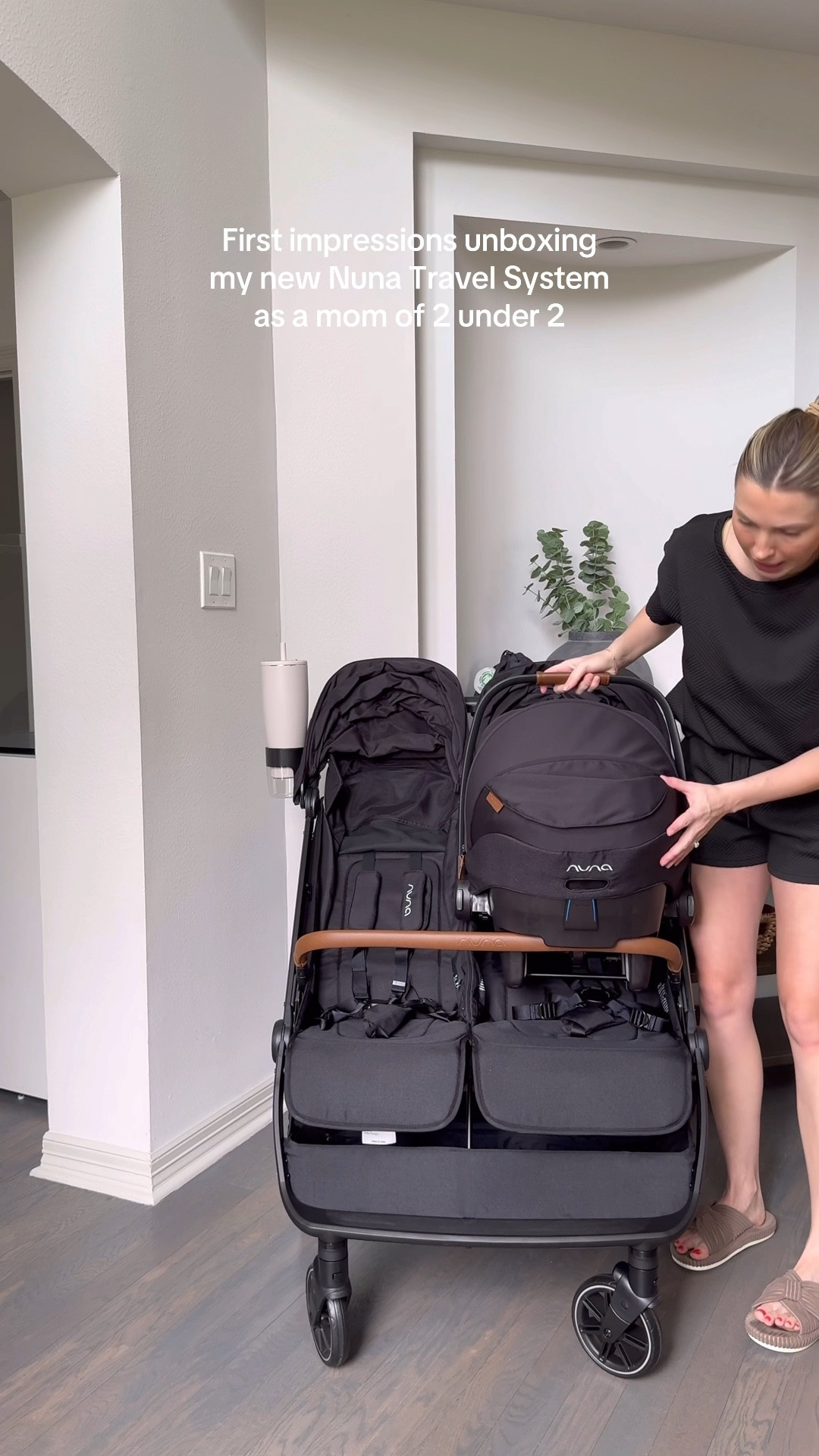 Our travel system with 2 under 2! Already loving this double stroller & car seat combo!! 

#LTKFamily #LTKKids #LTKBaby