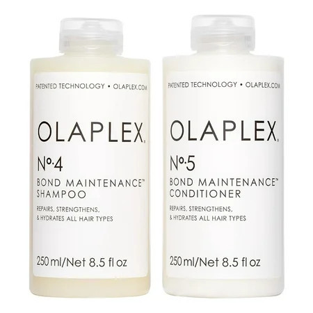 Olaplex Bond Maintenance Shampoo No-4 and Conditioner No-5 For All Hair Types 250 ml / 8.5 oz Each | Walmart (US)
