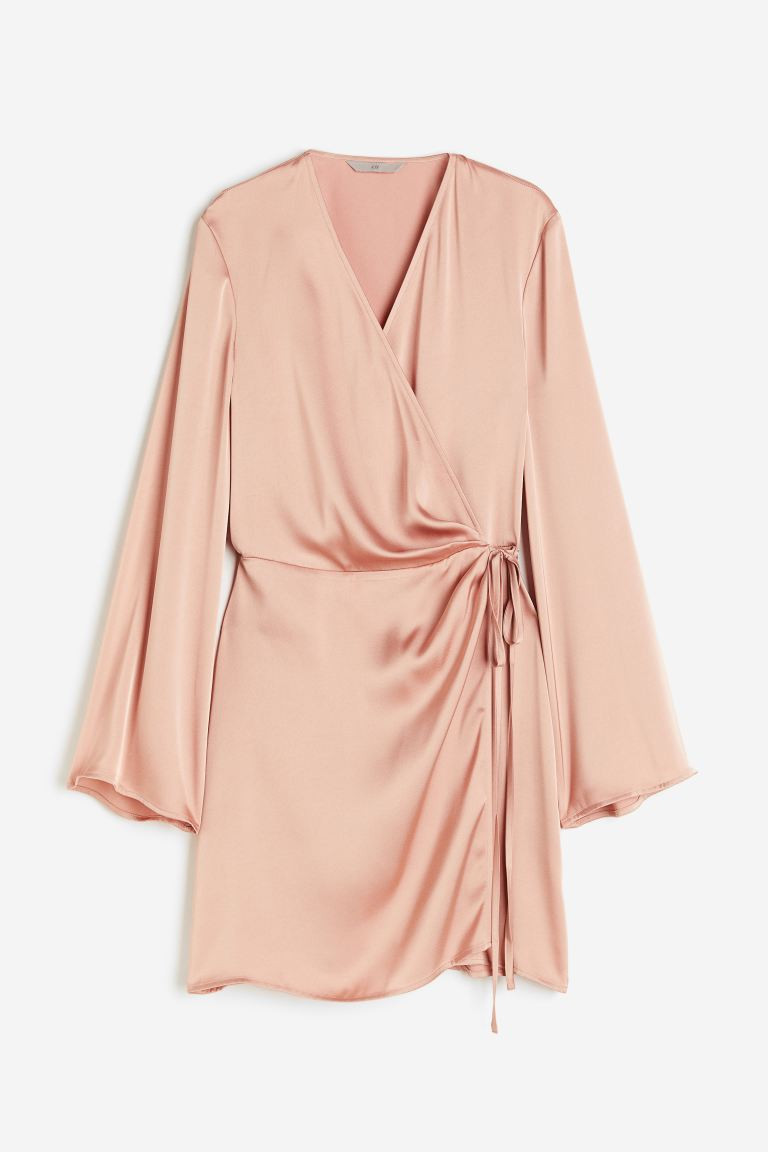 Satin Wrap Dress | H&M (US + CA)