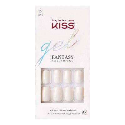 KISS Gel False Nails - If You Care Enough - 28ct | Target