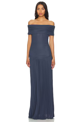 LIONESS Field Of Dreams Dress in Navy from Revolve.com | Revolve Clothing (Global)