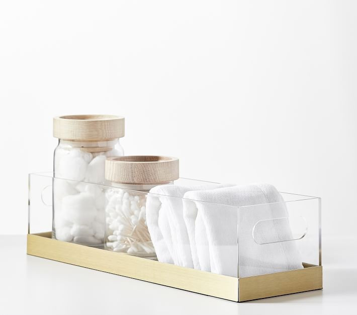 Acrylic and Metallic Nursery Storage | Pottery Barn Kids