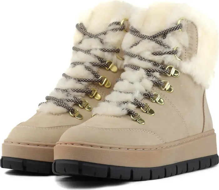 Pajar Chalet Faux Shearling Waterproof Bootie (Women) | Nordstrom | Nordstrom