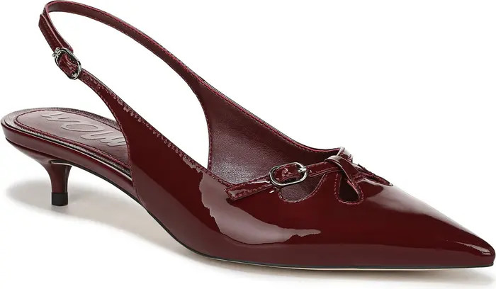 Sam Edelman Fauna Kitten Heel Slingback Pump (Women) | Nordstrom | Nordstrom