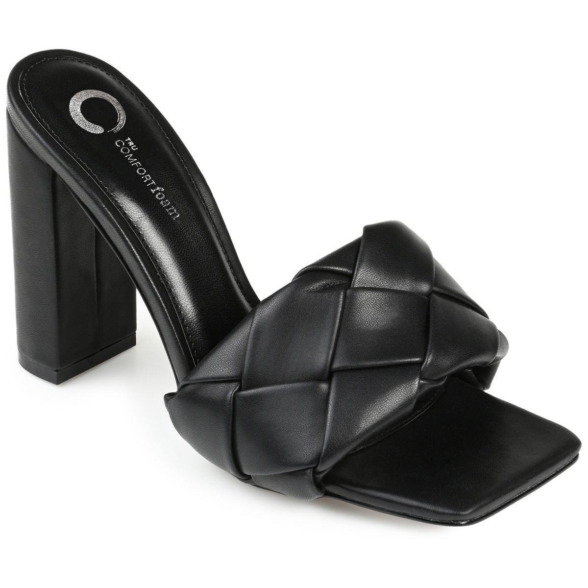 Journee Collection Womens Maysie Tru Comfort Foam Open Square Toe Block Heel Sandals | Target