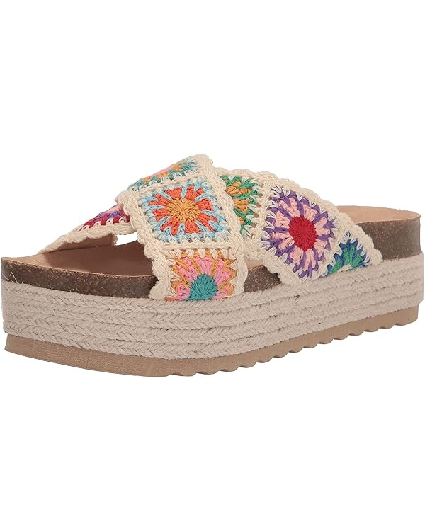 Dirty Laundry Women's Plays Espadrille Wedge Sandal, Natural, 8.5 | Amazon (US)