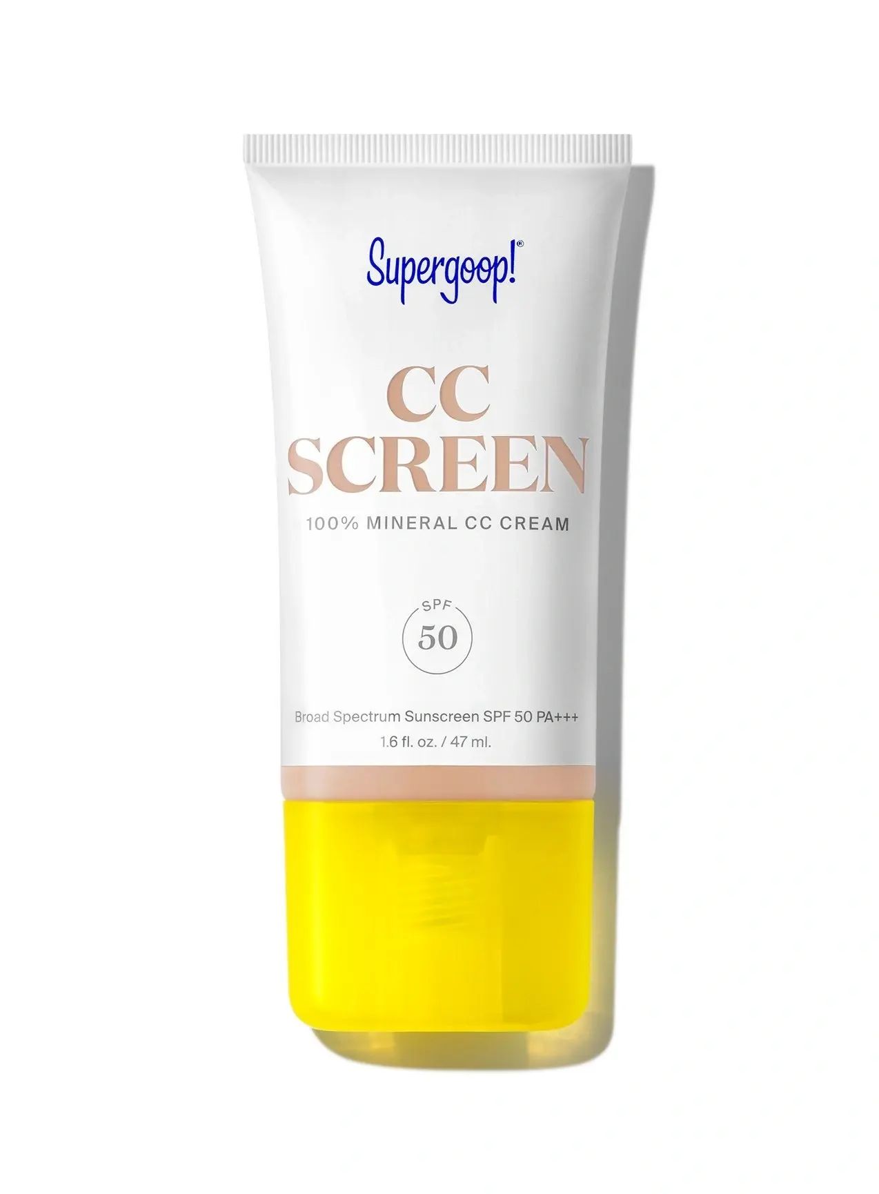 CC Screen 100% Mineral CC Cream SPF 50 | Tinted Sunscreen | Supergoop! | Supergoop