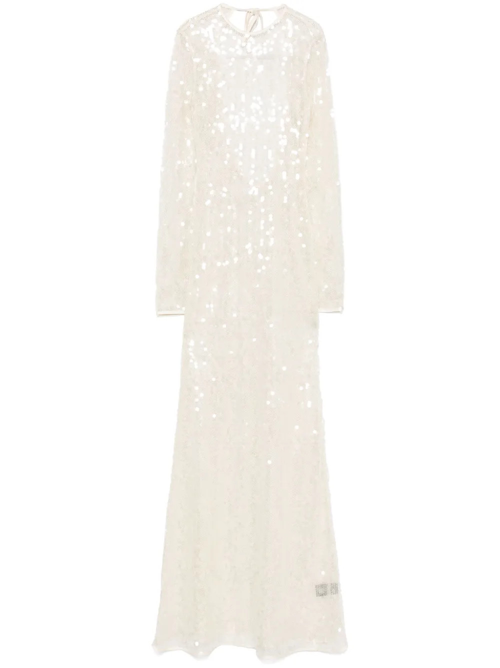 David Koma sequinned gown - Neutrals | Farfetch Global