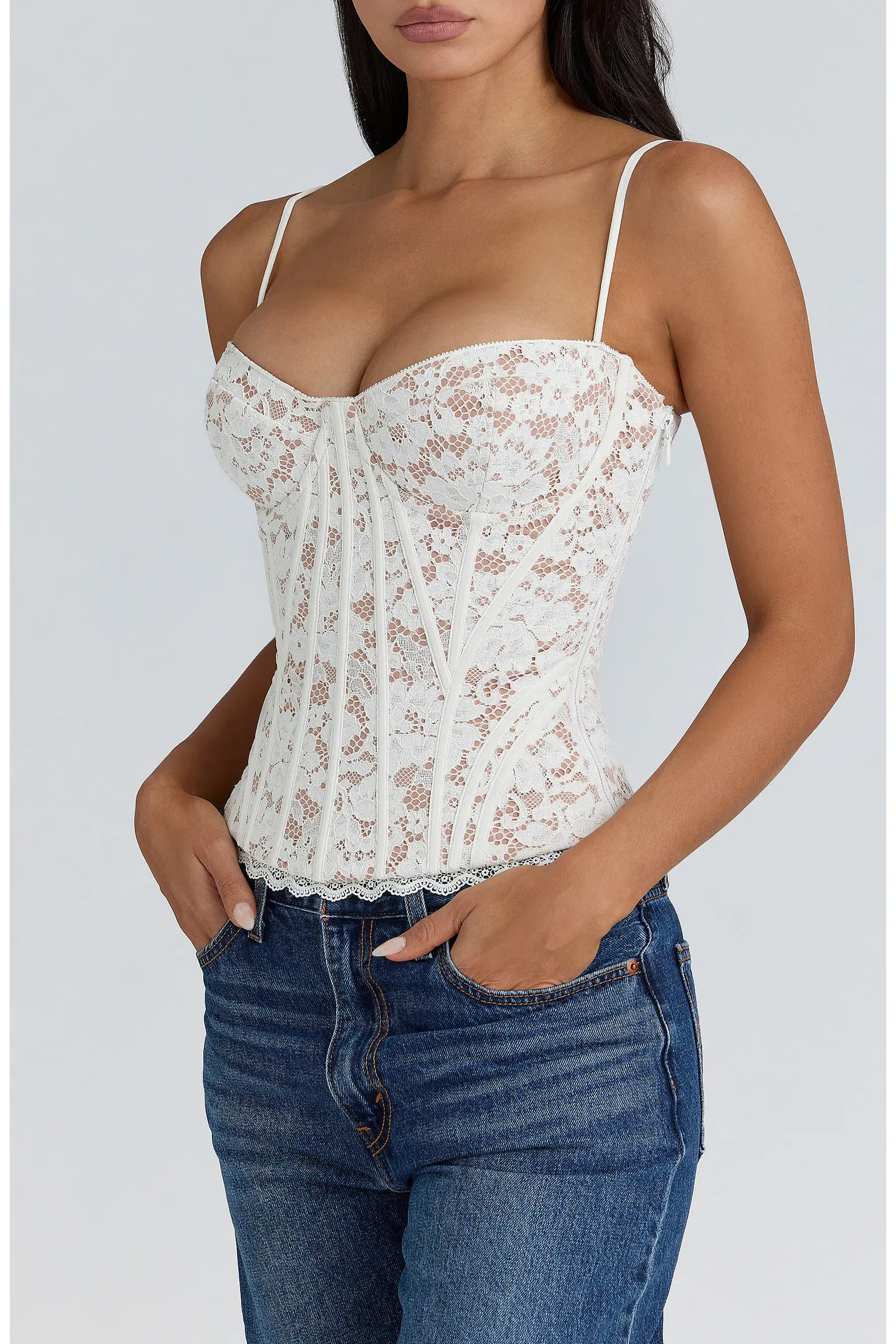 Rania Lace Corset Top (Women) | Nordstrom | Nordstrom