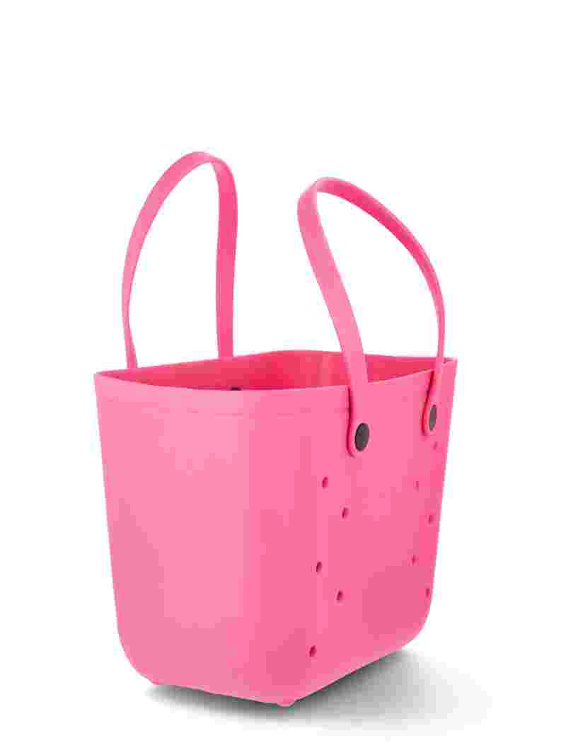 Women's Color Me Summer Molded Tote Bag, Fuchsia Burst | Walmart (US)